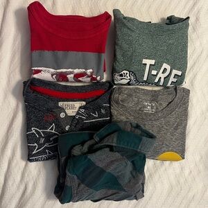 Kids Graphic T-Shirts - Assorted Colors (Set of 5)